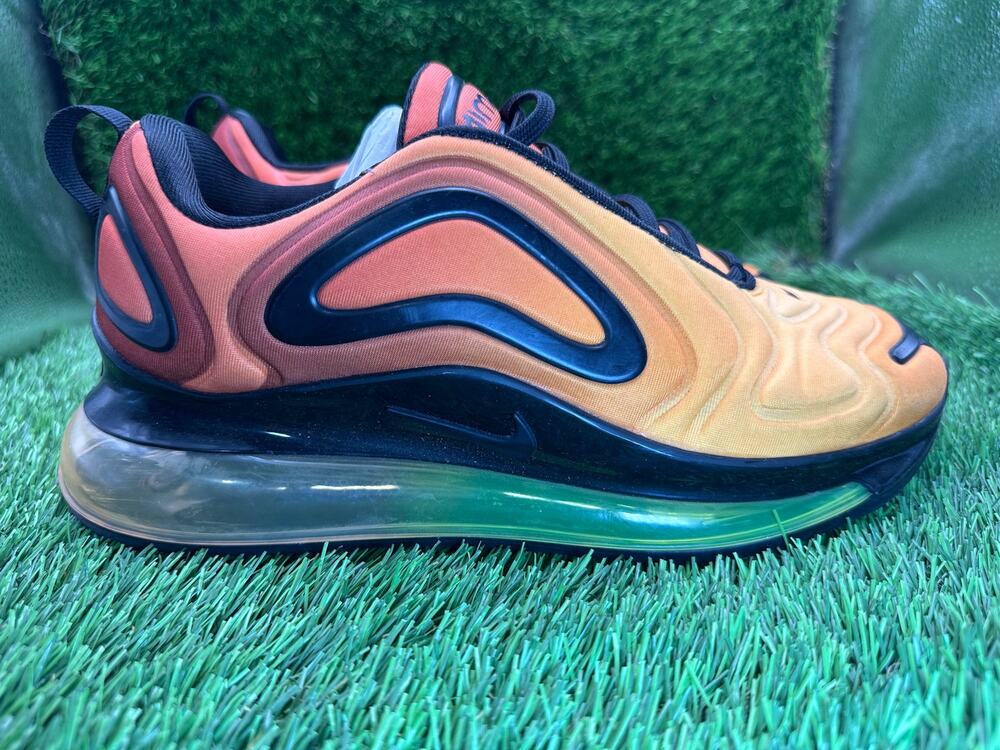 Nike Air Max 720 A02924-800 Athletic Sneaker Men's 6.5 Orange Synthetic Running